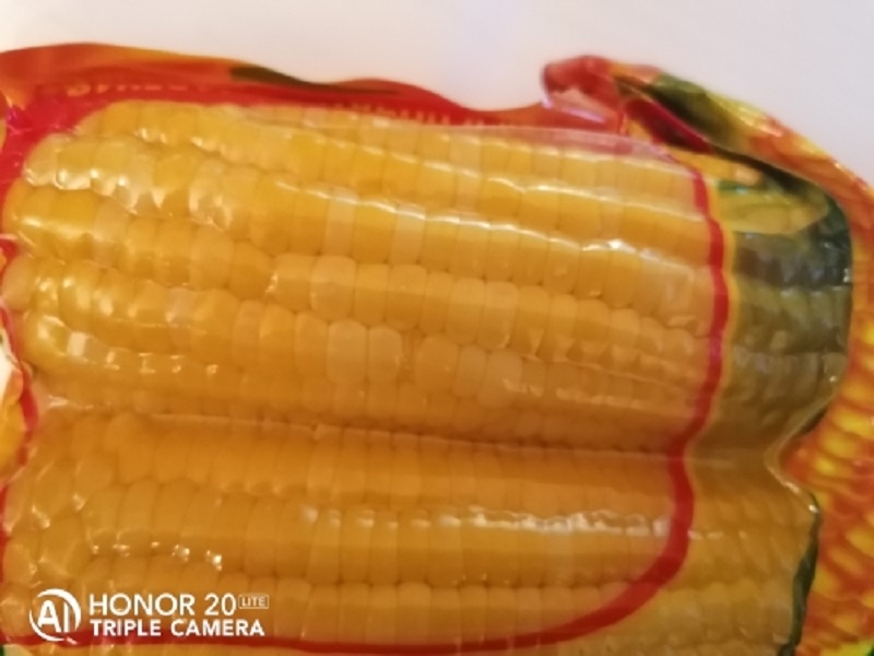 Кукуруза сладкая в початках вареная в вакуумной упаковке